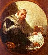 Giovanni Battista Tiepolo Portrait of Antonio Riccobono painting